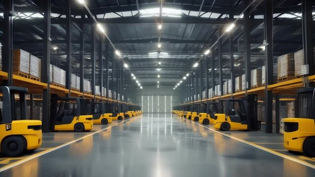 The hum of electric forklifts can be heard throughout the warehouse as the factory switches from gaspowered equipment to electric alternatives ting down on emissions and energy