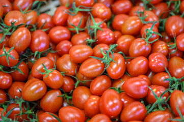 Cherry tomatoes in a box in a store in Cyprus 1