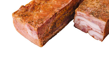 Raw chopped beef fillet seasoned with spices