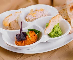 Wine Snack Set - Antipasto top view