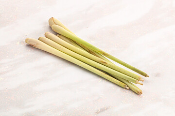 Green lemongrass stem aroma seasoning