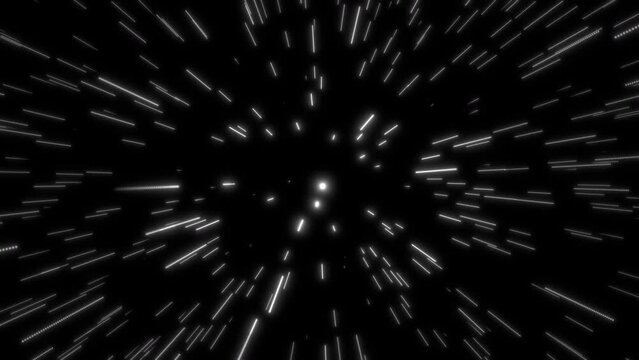 space stars graphic animation 4k footage