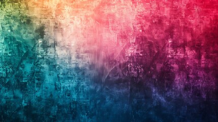 gradient blurred colorful with grain noise effect background, for art product design, social media, trendy,vintage,brochure,banner. Generative Ai