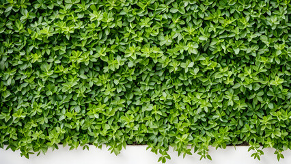 Natural Green Sanctuary: Background Design Featuring Lush Green Plants, Evoking a Vibrant and Eco-Friendly Sensation. Perfect for Showcasing Natural Products. 16:9 Background with Space for Text.