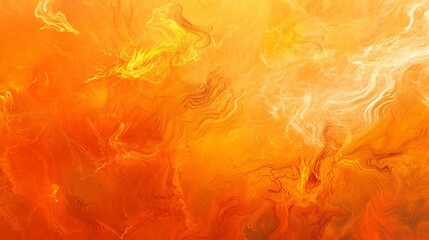 Immerse yourself in the captivating allure of tangerine dreams with this abstract orange background. Generative Ai