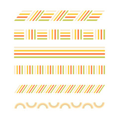 Groovy Line Rainbow Set