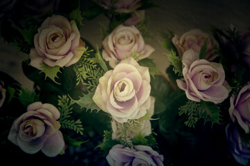 Vintage flower bouquet - 748563179