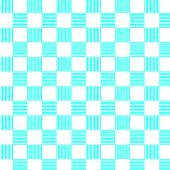 和柄。チェック柄。市松模様。Japanese pattern. Plaid. pattern.