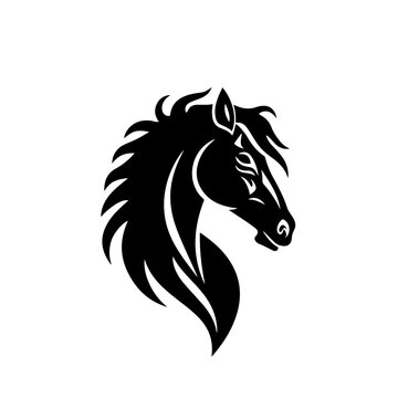 Horse Mascot Vector Logo