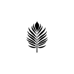 Palm Leaves Vector Logo