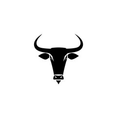 Obraz na płótnie Canvas Rodeo Bull Vector Logo