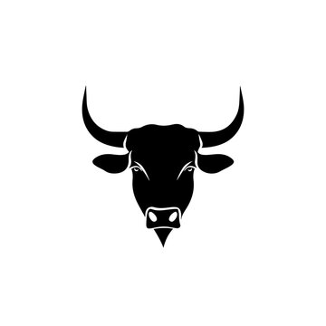 Rodeo Bull Vector Logo