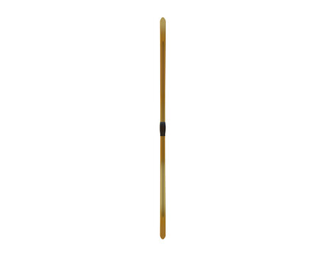 Wooden bow isolated on background. 3d rendering - illustration