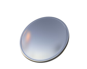 Shield isolated on background. 3d rendering - illustration