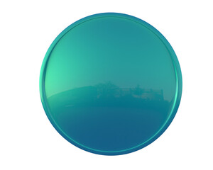 Shield isolated on background. 3d rendering - illustration