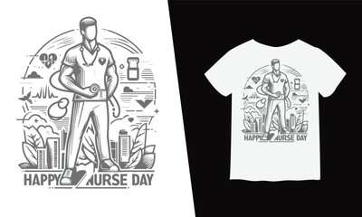 international Nurse day T-shirt Design, celebration day, 