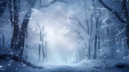 Winter Magic Unveiled: Exploring Snowy Wonders | Generative AI	