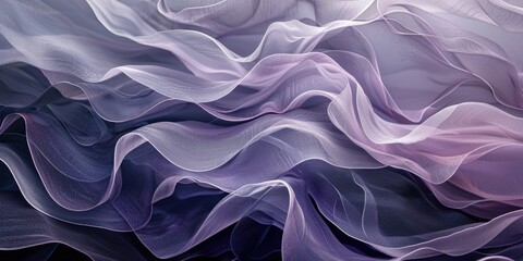 Fototapeta premium Detailed close up of purple and black fabric. Suitable for textile backgrounds