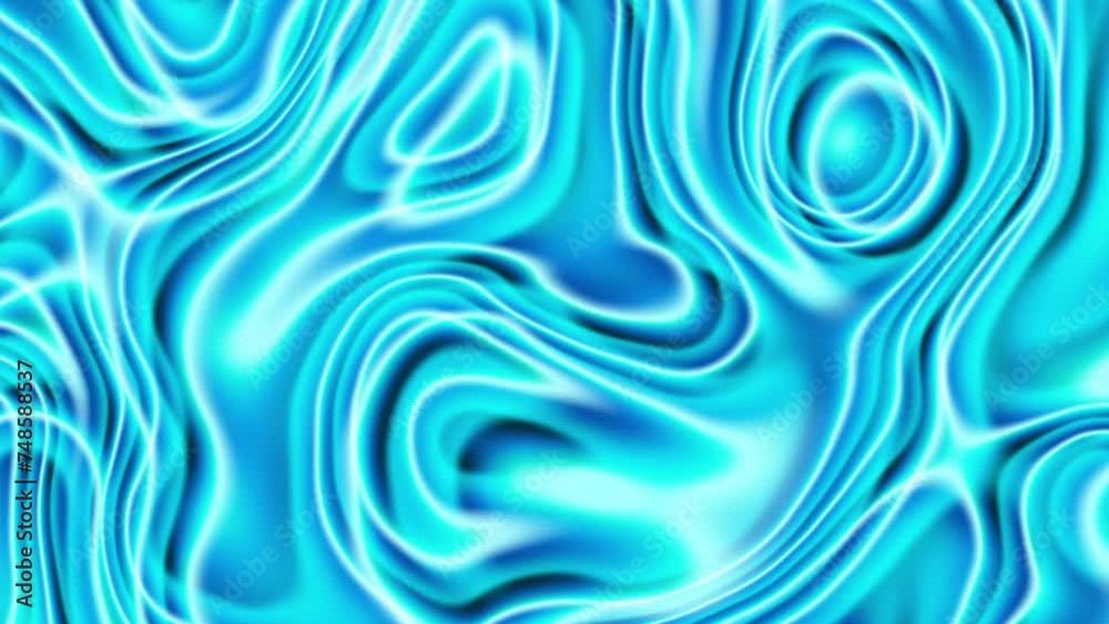 Aufkleber colorful seamless fluid art abstract background. animation. loop animation