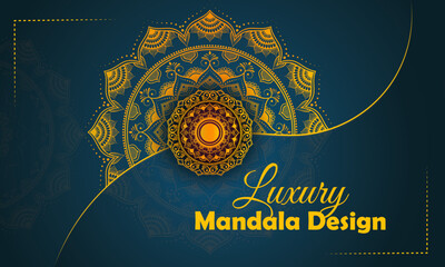 Stylish mandala design.