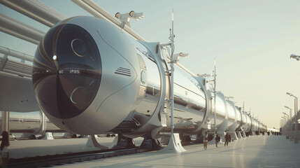 Hyperloop transportation systems