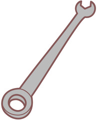 Workshop tools equipment doodle wrench