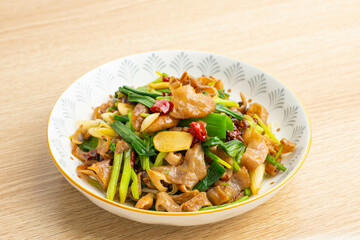 Hunan cuisine fried large intestine