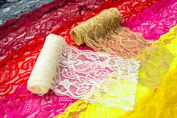 Clothing accessories lace
