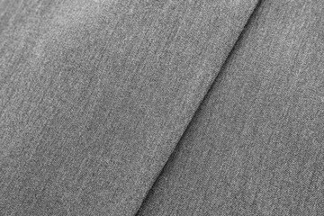 Fototapeta premium Spring and summer hemp gray suit fabric