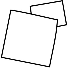 note paper outline stickynote reminder