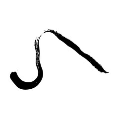 Brush stroke line element, grunge charcoal hand drawn hatches scribble marker art brushes line, 
chalk texture doodle drawing design illustration 