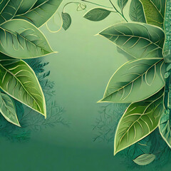 ilustracion de hojas