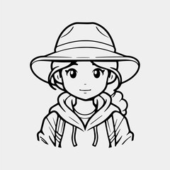 woman cartoon icon design vector illustration