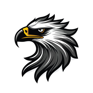 Eagle vector icon illustration design isolated on wh