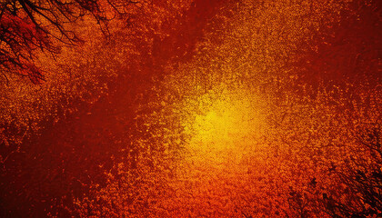 Fototapeta na wymiar Fall autumn abstract orange golden background with copyspace