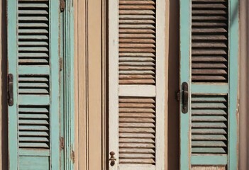 Fototapeta premium old wooden door