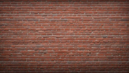 Seamless Red Brick Wall Texture Background for Crafting Projects. AI Generated