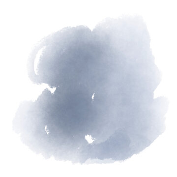 Cool grey watercolour splash