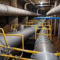 Underground Oil Piping Facilities