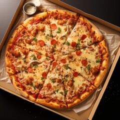 pizza in a box