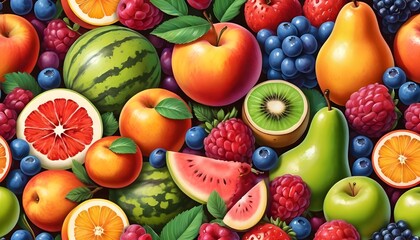 fruit on table © Feroz