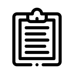 to do list line icon