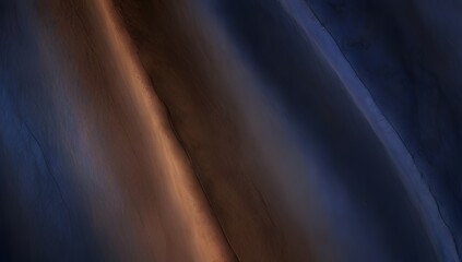 dark blue and shiny brown waves on abstract gradient grunge texture with bright and glow,  background for web banner, ads, post, presentation concept, template copy space