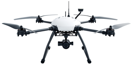 Drone isolated on transparent background