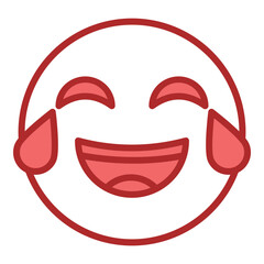 Art of Amusement red line filled icon