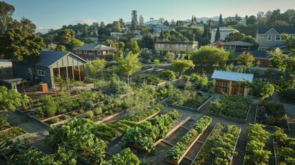 Community gardening trends: How urban neighborhoods are transforming spaces into green oases with a focus on seasonal crops.