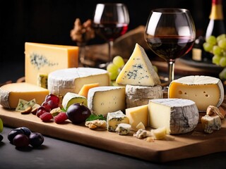 cheese and wine