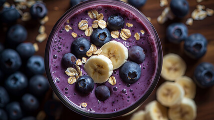 Mixed berries smothie