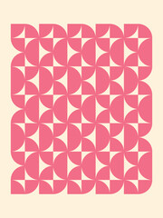 Pink vector patterns, wallpaper