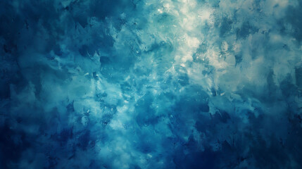 Blue grunge texture. Abstract background with blue and white.